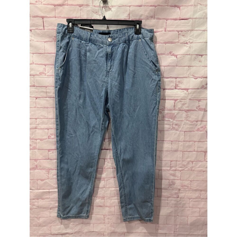Who what wear tapered natural‎ waist jeans size 16